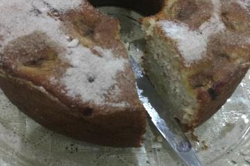 Bolo de banana d'água
