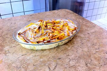 Pirarucu seco ao forno