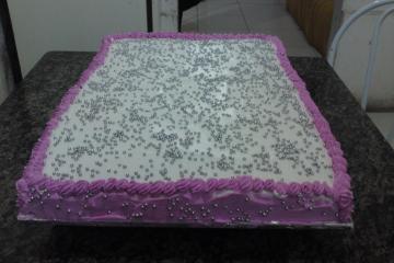 Torta de biscoito com morango