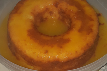 Calda para bolo de laranja