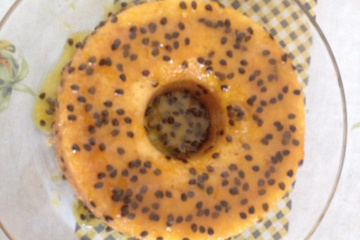 Bolo de maracujá de liquidificador fácil