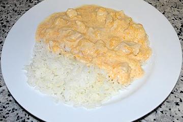 Frango ao molho de abóbora cabocha e requeijão