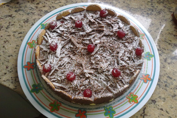Torta holandesa com chocolate