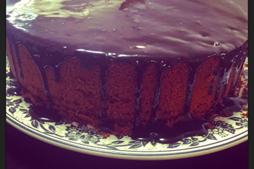 Bolo de chocolate sem glúten