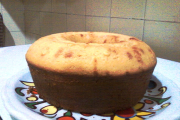 Bolo de laranja da roça