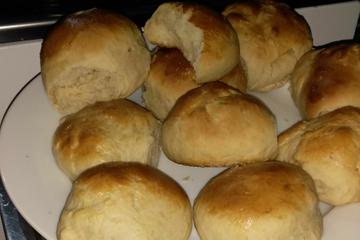 Pão caseiro de leite