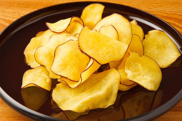 Chips de batata-doce na airfryer
