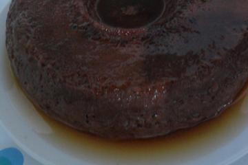Pudim de Chocolate de Micro-ondas