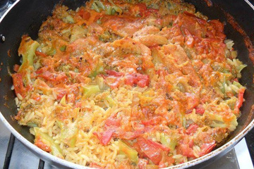 Arroz de moqueca simples (Paellinha à Baiana do Dú Badaró)