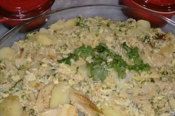 Bacalhau ao Leite de coco da Vovó
