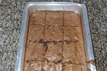 Brownie simples e rápido