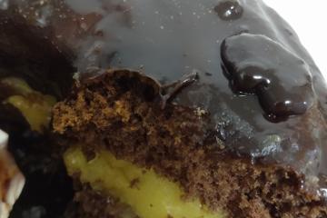 Bolo de chocolate com laranja