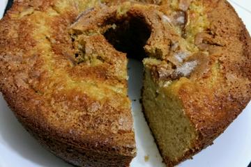 Bolo de banana fácil