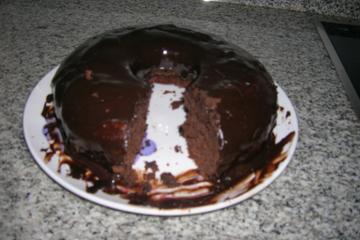 Bolo de chocolate festa