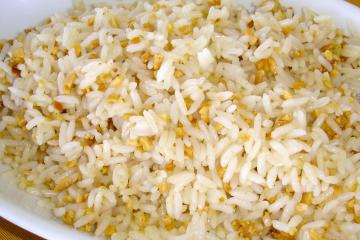Arroz com nozes
