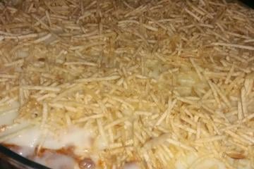 Escondidinho de batata com carne moída