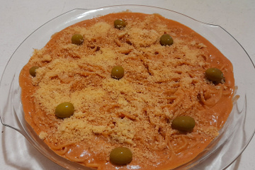 Macarrão com molho rápido