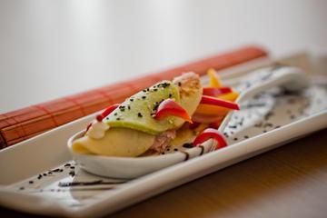 Panqueca de calabresa da Grasy