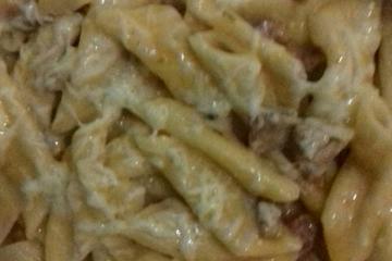 Macarrão de panela de pressão com queijo