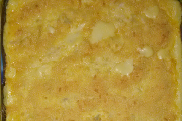 Frango com creme de milho