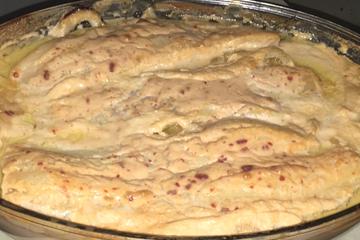 Filé de Linguado ao forno