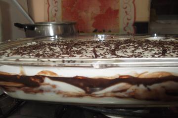Pavê de biscoito maizena