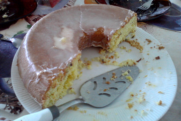 Bolo de maracujá