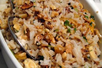 Arroz com nozes