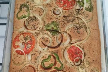 Torta salgada fit
