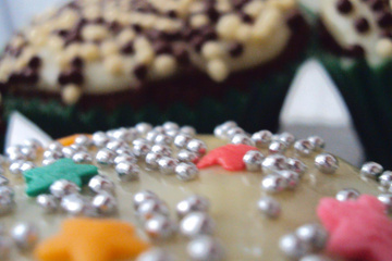 Cupcake de chocolate