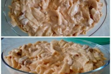 Macarrão de panela de pressão com queijo