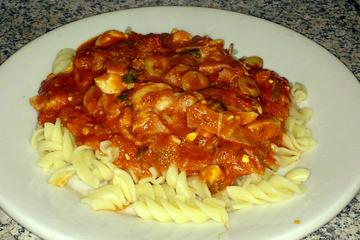 Macarrão napolitano