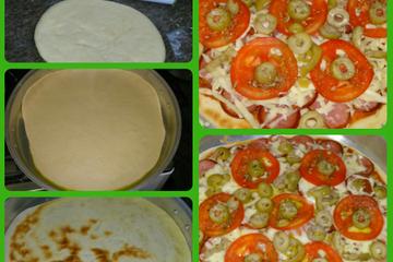 Pizza de panela de pressão