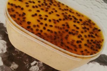 A mousse de maracujá