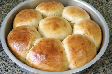 Pão caseiro de leite