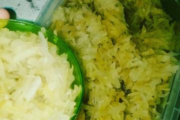 Doce de mamão verde ralado