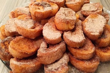 Do Natal pro Réveillon: a minha melhor receita de rabanada sempre muito elogiada que todo mundo pede bis no Ano-Novo