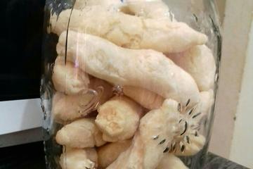 Biscoito frito de tapioca tradicional (pomba de maroto)