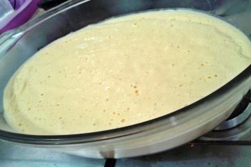A mousse de maracujá