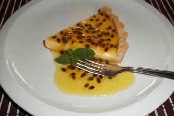 Torta mousse de maracujá