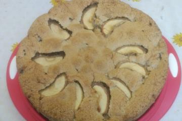 Torta de maçã rápida