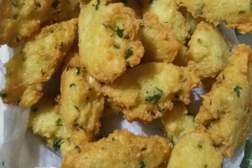 Bolinho de aipim da Omama
