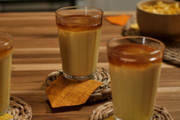 Curau com Caramelo