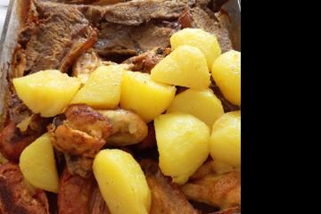Churrasco expresso feito no forno