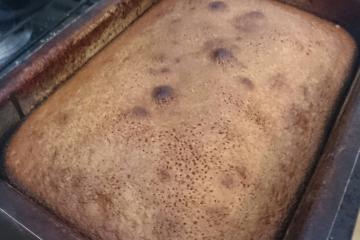 Bolo de gengibre macio