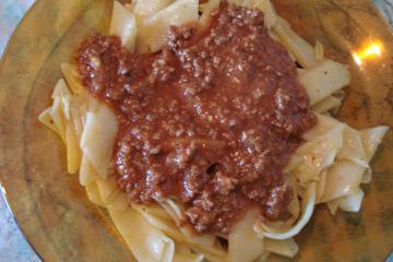 Macarrão ao molho