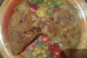 Tortilha de batata e cebola