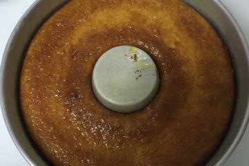 Bolo de laranja molhadinho