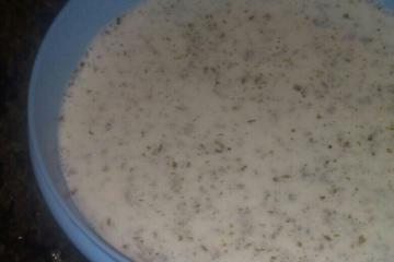 Molho cremoso para churrasco