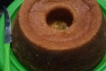 Bolo de laranja molhadinho